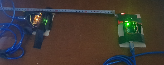 Laser Communication Test